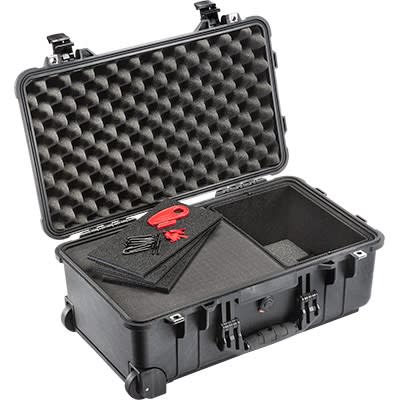 1510TPF Case Black with Trek Pack and Pick n Pluck Foam