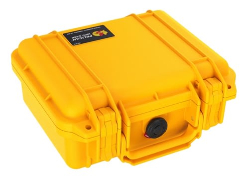 Pelican Protector 1200 Case Yellow No Foam