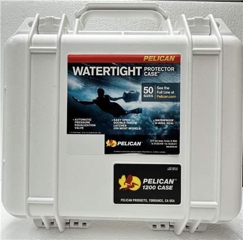 Pelican Protector 1200 Case White No Foam