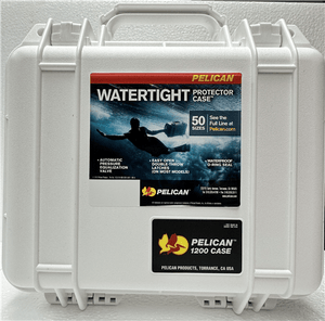 Pelican Protector 1200 Case White With Foam