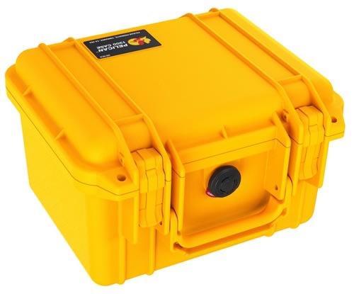 Pelican Protector 1300 Case Yellow No Foam