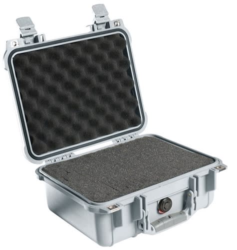 Pelican Protector 1400 Case Silver With Foam