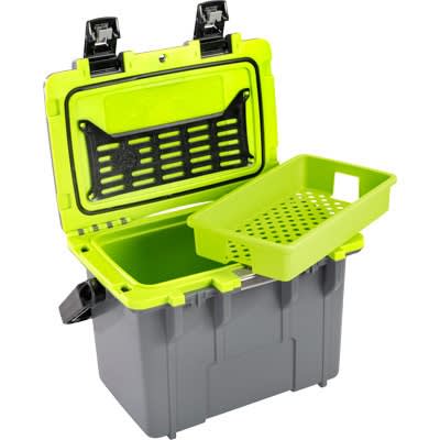 14QT Cooler Dark Gray/Green