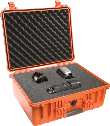 Pelican Protector 1550 Case Orange With Foam