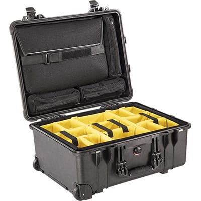 Pelican 1560 Laptop Overnight Case With Padded Dividers