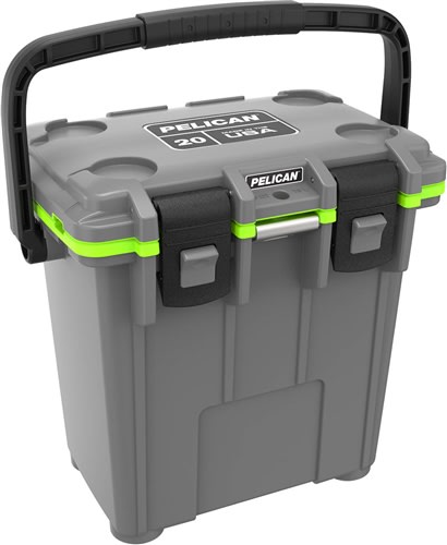 20QT Elite Cooler Dark Gray/Green