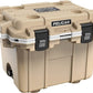 30QT Elite Cooler Tan/White