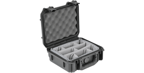 iSeries 3i-0907-4B-D Waterproof Utility Case w/ Padded Dividers