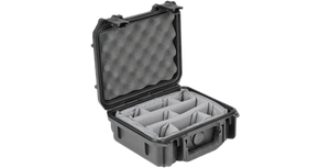 iSeries 3i-0907-4B-D Waterproof Utility Case w/ Padded Dividers