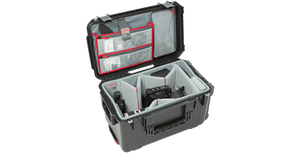 iSeries  3i-2213-12DL Case w/Think Tank Designed Dividers & Lid Organizer