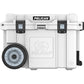 45QW Elite Wheeled Cooler White