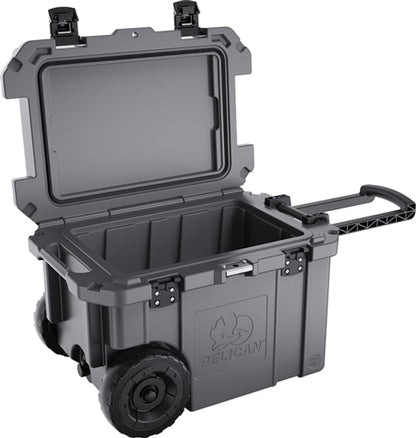 45QW Elite Wheeled Cooler Dark Gray