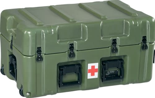 472-MEDCHEST5-182 MEDCHEST5 OLIVE DRAB,FIRE RETARDANT