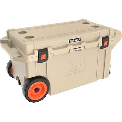 80QW ELITE COOLER TAN