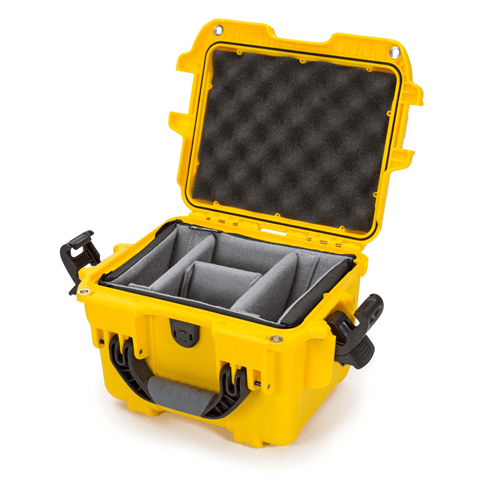 Nanuk 908 Yellow W/Padded Dividers