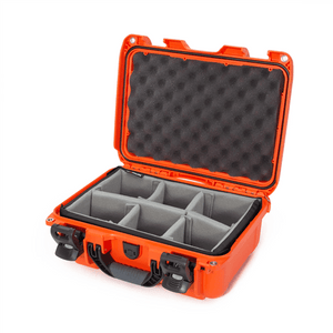 Nanuk 915 Orange With Padded Dividers