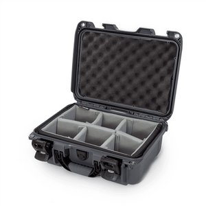 Nanuk 915 Graphite With Padded Dividers