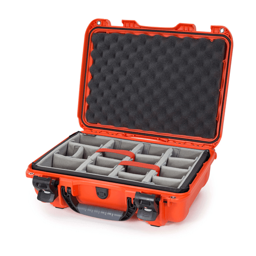 Nanuk 923 Orange W/Padded Dividers and TSA Latches