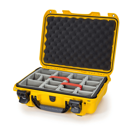 Nanuk 923 Yellow W/Padded Dividers and TSA Latches