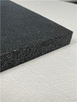 Plain Pads 1 x 24 x 24 1.7# Recycled Black P-lam