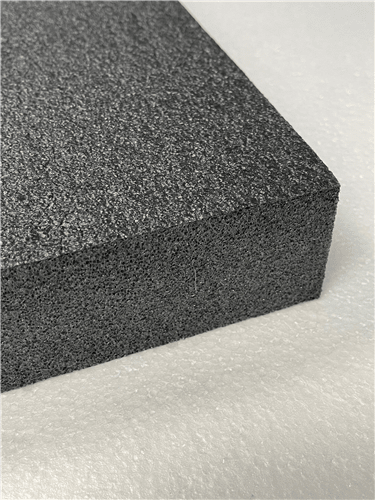 2 x 24 x 36 2.0# Black Low Abrasion PE Sheet