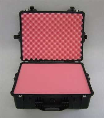 Pelican 1600 case with Anti-Static Pick n Pluck foam