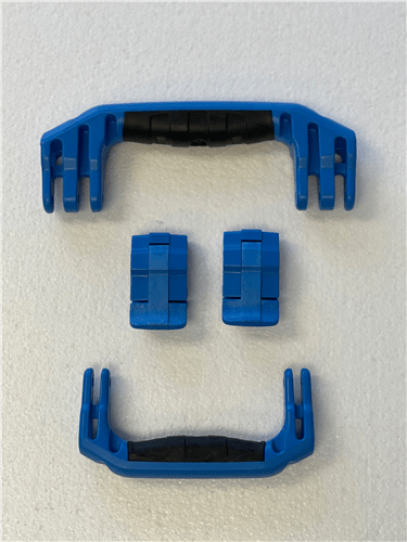 Blue Handle and Latch set