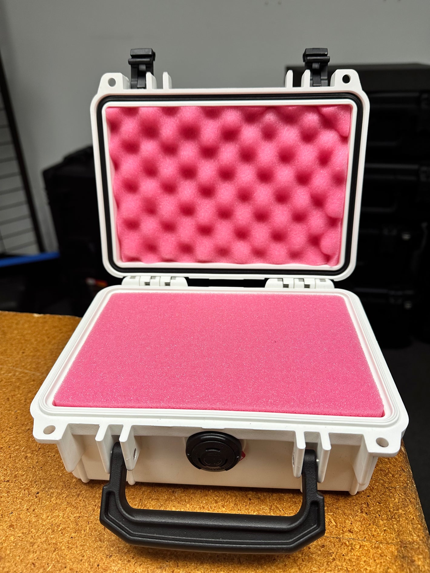 Pelican 1120 White With Pink Anti Static Foam