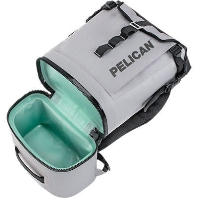 PELICAN COOLER BACKPACK,LIGHT GREY