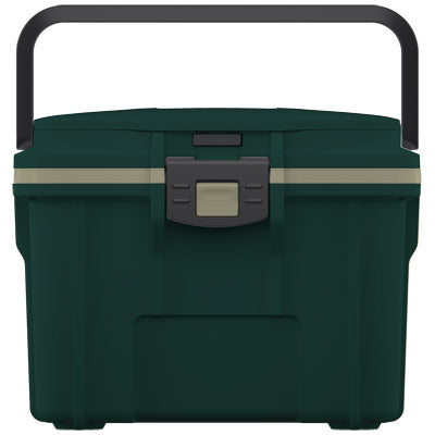 8QT PERSONAL COOLER HUNTER GREEN/TAN